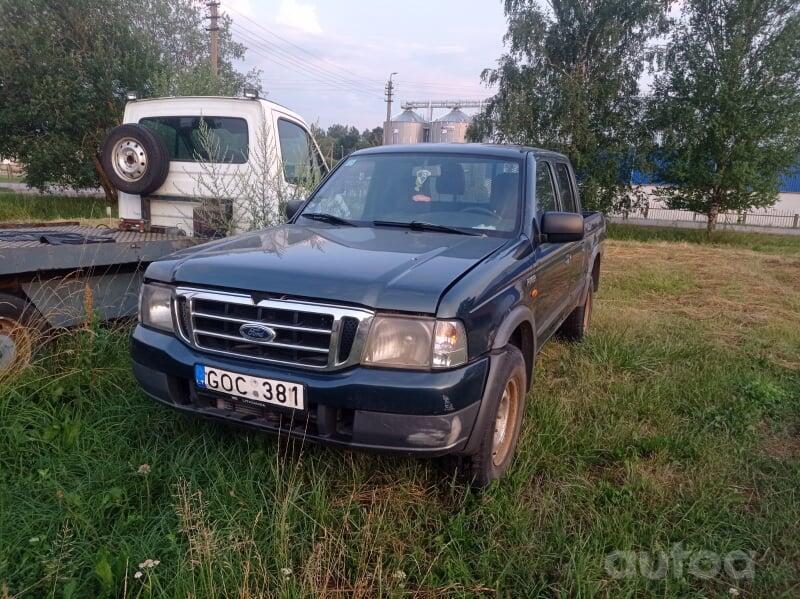 Ford Ranger 2 generation Double Cab pickup 4-doors