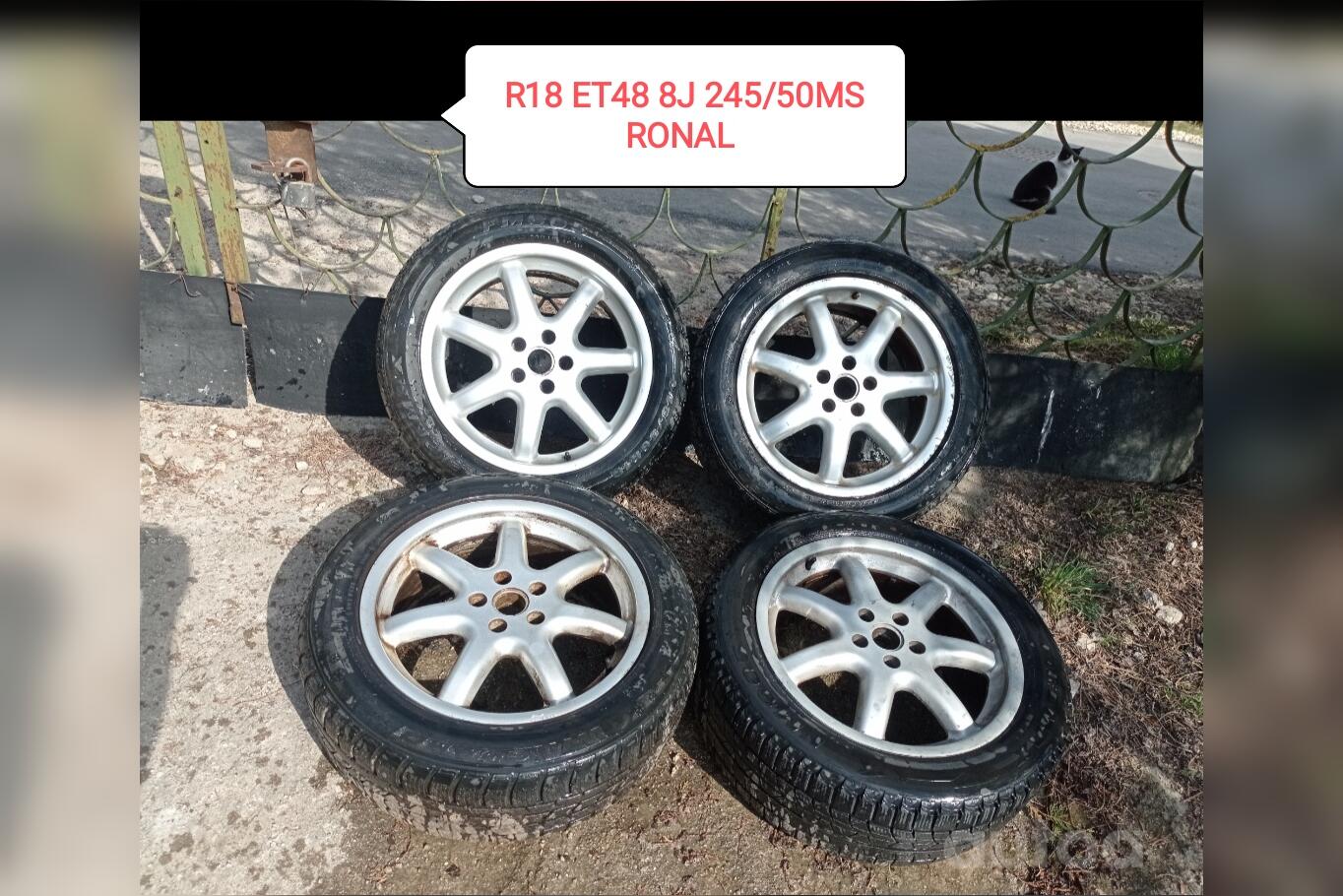 RONAL vokiški, stop lekki