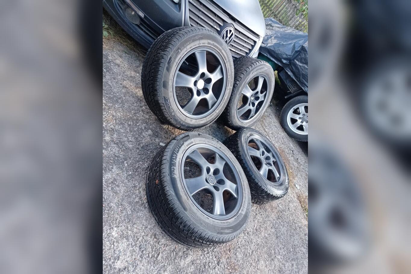RONAL ratai R17, stop lekki