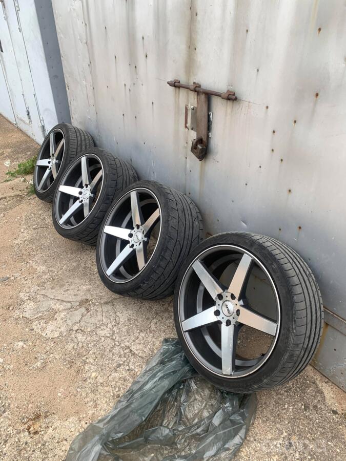 R20 5x120 Ratlankiai, stop lekki