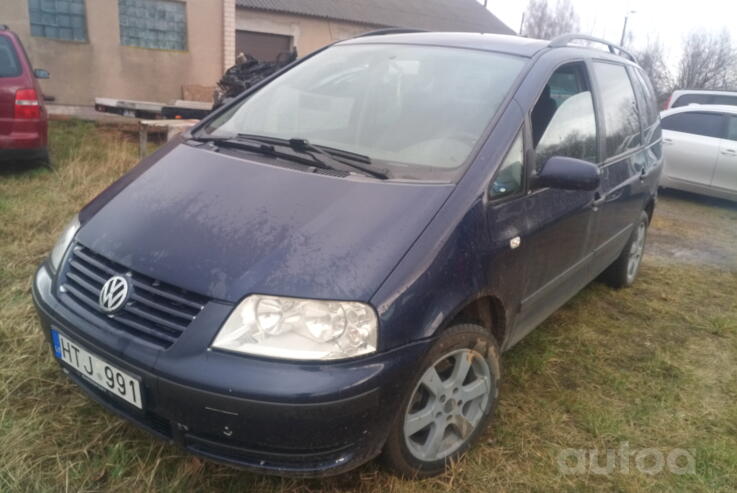 Volkswagen Sharan 1 generation [restyling] Minivan