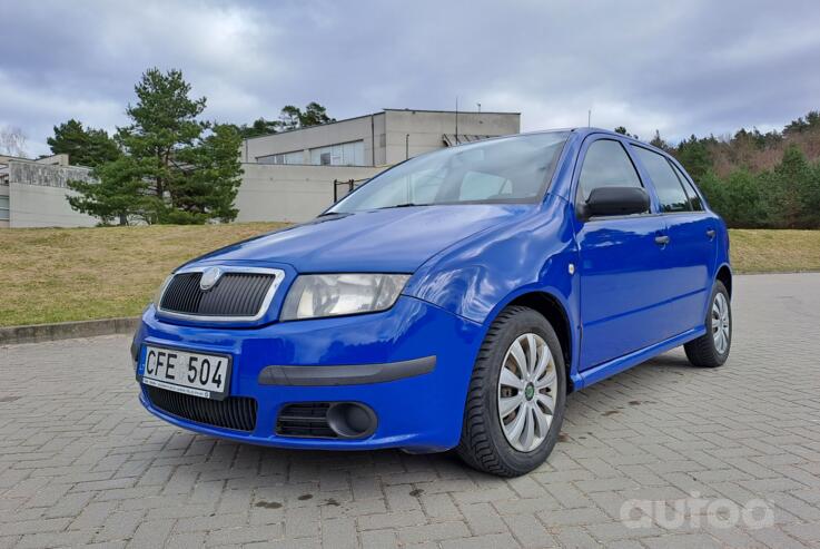 Skoda Fabia 1 generation [restyling]