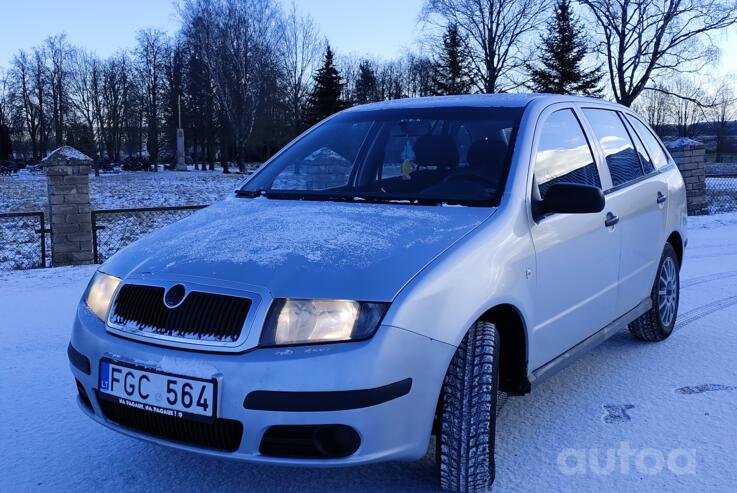 Skoda Fabia 1 generation [restyling]