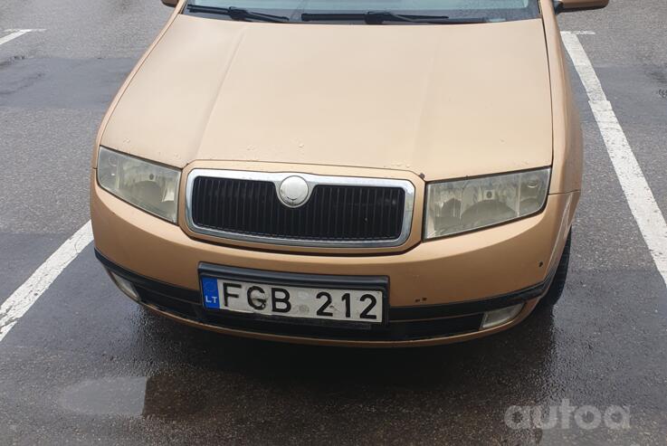 Skoda Fabia 1 generation [restyling]