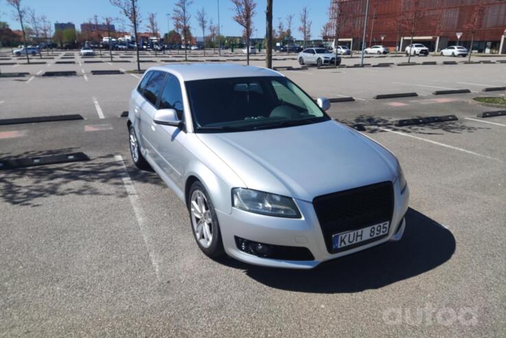 Audi A3 8P/8PA [2th restyling] Sportback hatchback 5-doors