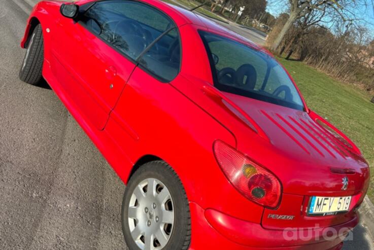 Peugeot 206 1 generation [restyling] CC cabriolet